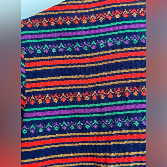 Vibrant vintage button down top - Picture 4 of 4